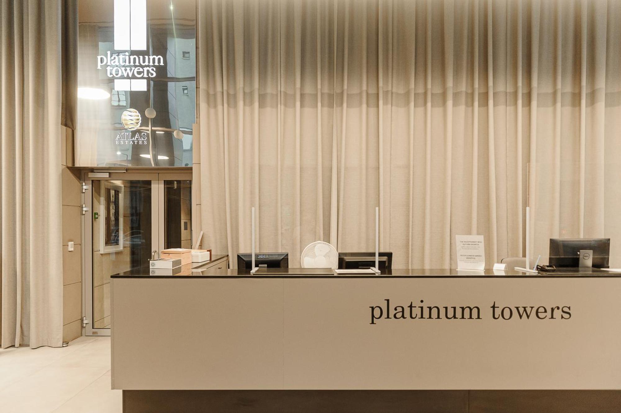 Lumina Apart With Balcony Platinum Tower Warschau Exterior foto