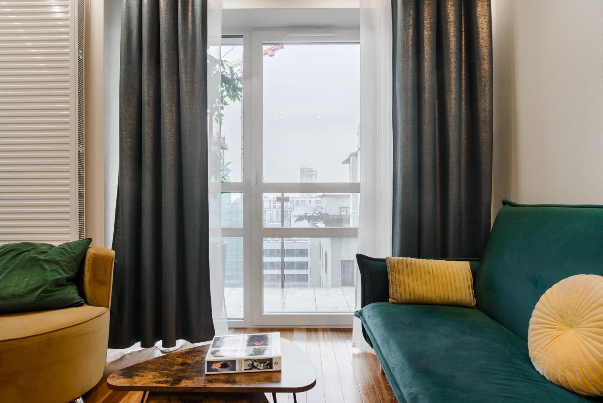 Lumina Apart With Balcony Platinum Tower Warschau Exterior foto