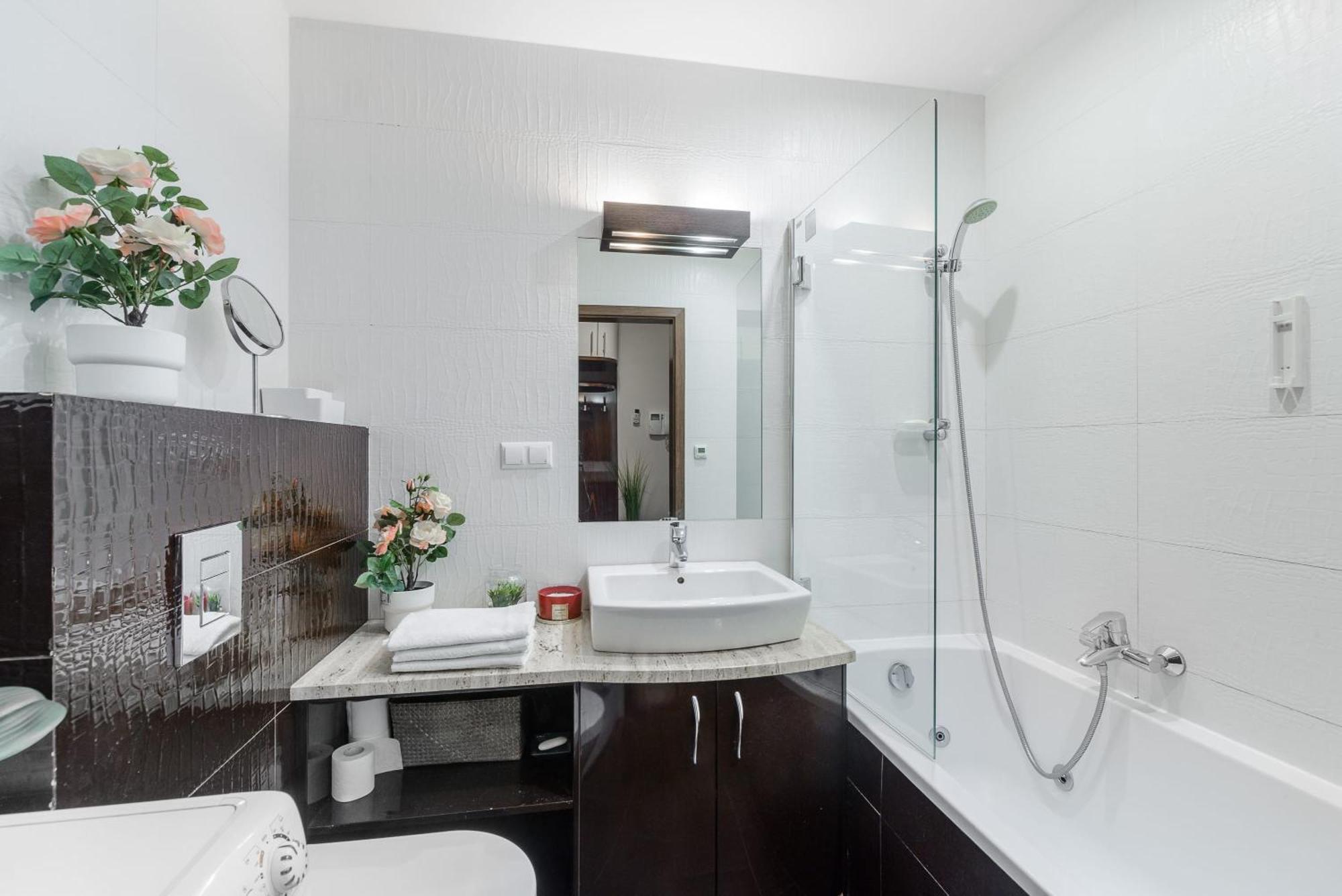 Lumina Apart With Balcony Platinum Tower Warschau Exterior foto